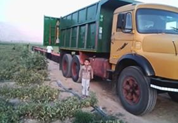 کامیون دهچرخ کمپرسی