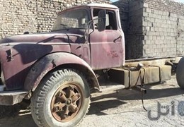 کامیون داف ده تن اسقاطی بدون کارت سوخت پلاک قدیم