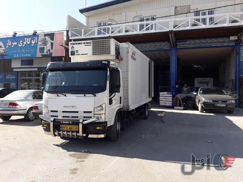 ایسوزو ۸ تن یخچالدار