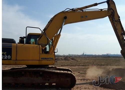 بیل مکانیکی زنجیری کوماتسو ۲۲۰