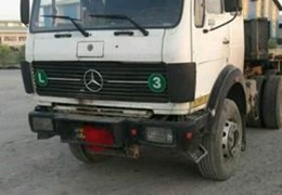 تریلی بنز هشت سیلندر  بازدید ساوه