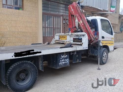 جرثقیل فوتون کفی همراه با حمل خودرو