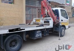 جرثقیل فوتون کفی همراه با حمل خودرو