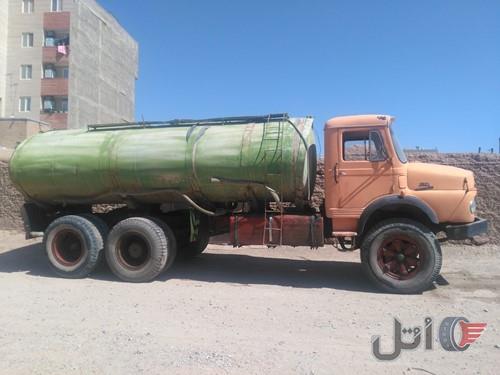 کامیون بنز تانکر بالا گیر