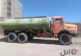کامیون بنز تانکر بالا گیر
