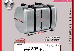 باک گازوییل کامیون های ولوو طرح فابریک