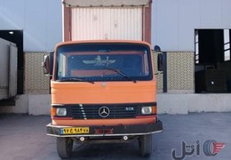 خاور۶۰۸مسقف چادری بغل بازشو