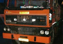 فروش کامیون داف باری ده چرخ انتر کولر 2800 مدل55