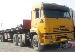 کاماز کشنده مدل ۹۰ همرا باکفی