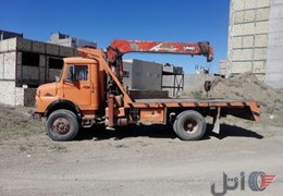 فروش کامیون جرثقیل بنز 911