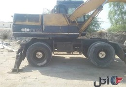 بیل مکانیکی لاستیکی pw150