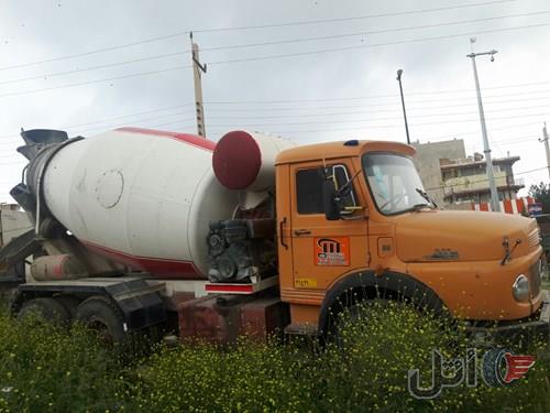 تراک میکسر بنز زیرمایلر