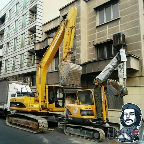 اجاره دهنده مینی بیل با پیکور ،