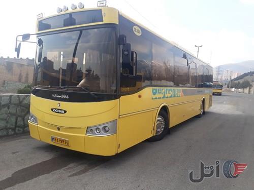 اتوبوس اسکانیا درون شهری - واحد گشت