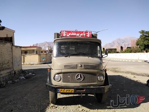 کامیون باری بنز ۹۱۱ مدل 55