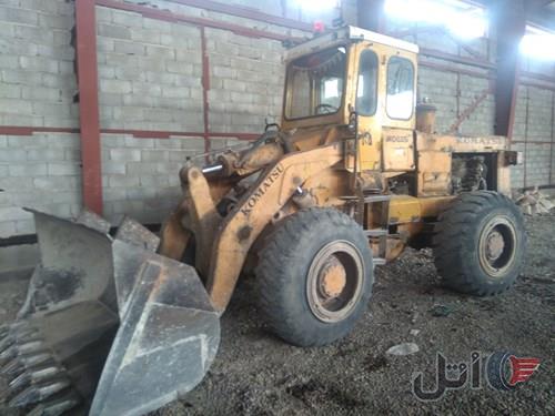 لودر کوماتسو 85s موتور اتوبوس بنز 302