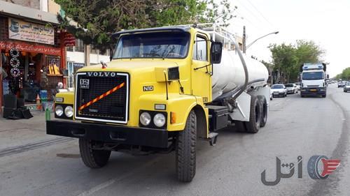 ولوو تانکر آبپاش مدل ۵۶ موتکر بزرگ