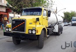 ولوو تانکر آبپاش مدل ۵۶ موتکر بزرگ