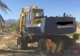 فروش بیل میکانکی‌چرخ لاستیکی‌کوماتسو ۱۷۰