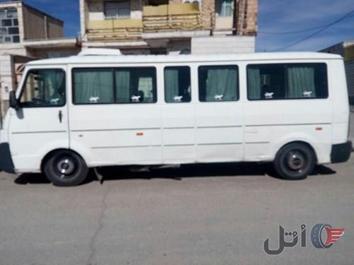 مینی بوس کارسان سالم و بی رنگ