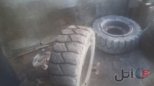 رینگ و لاستیک لیفتراک سهندی. توپر