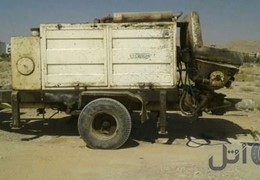 پمپ بتن سه هزار معاوضه با نیسان
