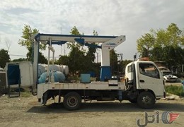بالابر 12متری آلمانی پشت خودرو