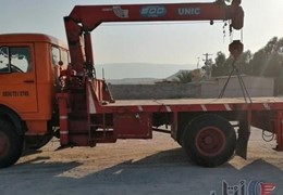 جرثقیل 5تن با ماشین اشمیز