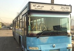 اتوبوس دیزل شهاب شهری مدل ٨٧ موتور فابریک