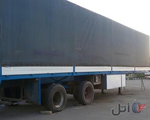 تریلی چادری دومحور
