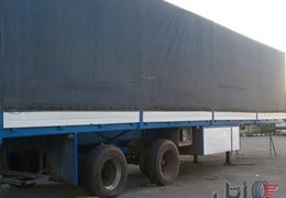 تریلی چادری دومحور