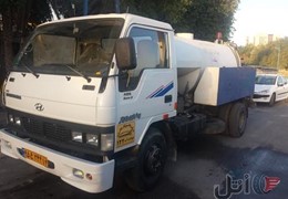 هیوندا ۵ تن مدل ۹۰ با تانکر و پمپ آب فشار قوی واترجت