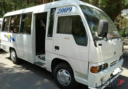 مینی بوس هیوندا کروز مدل آخر 87 سفید