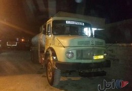 فروش ده چرخ تانکر دار مدل ۶۰ با کارت و سند تانکر