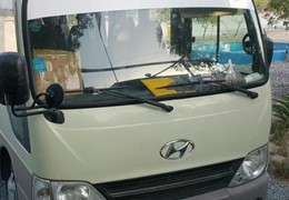 مینی بوس هیوندا 2011 پلاک سفید