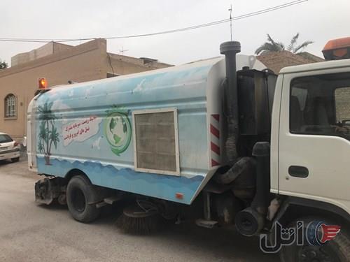 ایسوزو ٨ تنى با سویپرو جارو