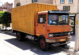 بنز خاور 608 مسقف بکر فابریک
