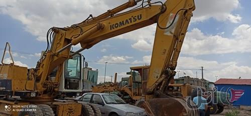 بیل مکانیکی لاستیکی کوماتسو 170