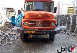 بنز تک تانکر آب