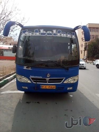 مینی بوس مهسان بسیارتمیز باسرویس