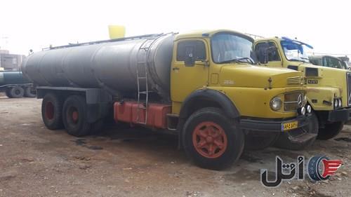 بنز ده چرخ تانکر