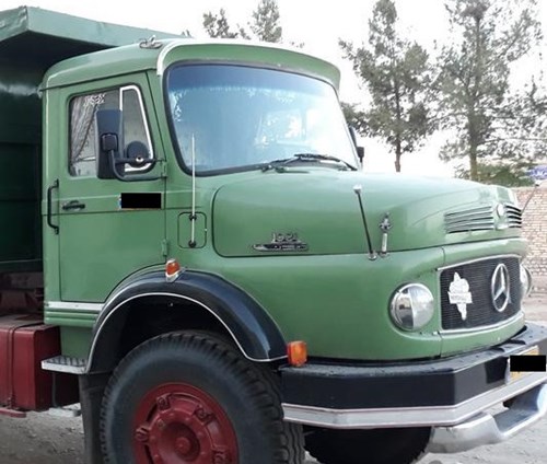 کامیون بنز تک کمپرسی