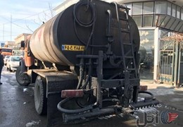 کامیون قیرپاش بنز 911