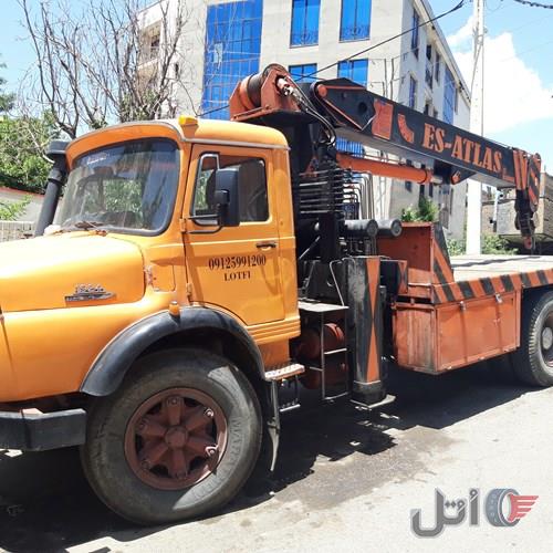 جرثقیل بنز تک ۶۲