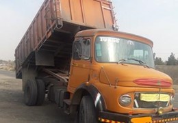 کامیون بنز ۹۱۱ اتاق باری فلزی (کمپرس دار)