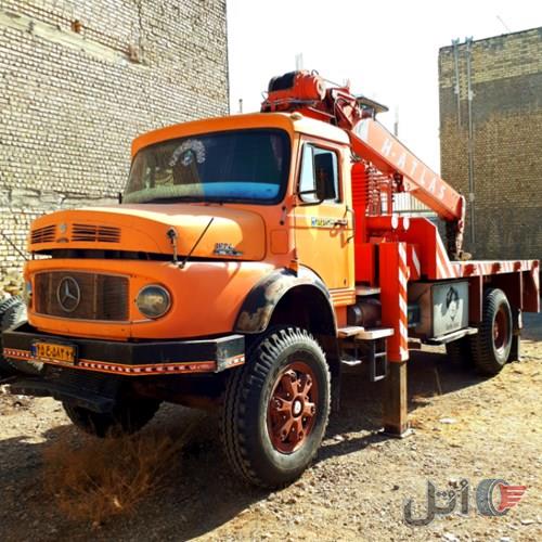 کامیون بنز (تک) - جرثقیل 88 پا به نو