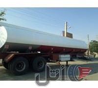 تانکر سوخت دو محور درجه یک در حد صفر