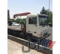 جرثقیل و خودرو سوار