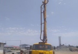 پمپ بتن دکل ۲۴ متری