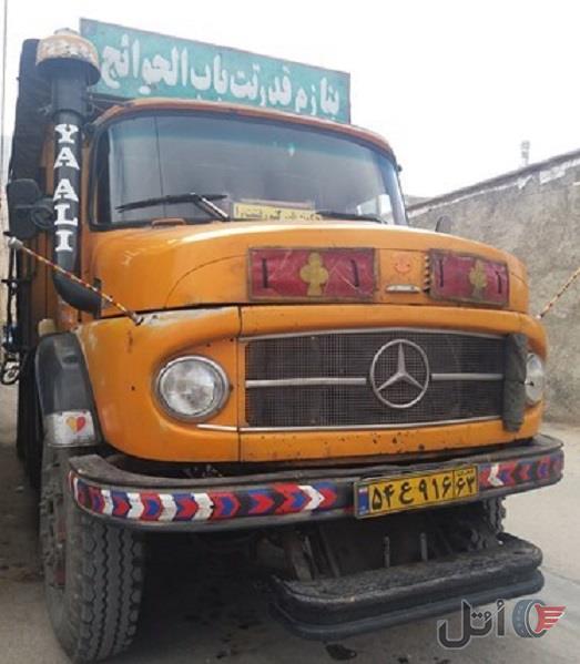 کامیون بنز سه تانک عراقی